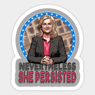 NevertheLESLIE, She Persisted. Sticker